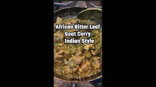 Medicinal Food Recipe- African Bitter Leaf