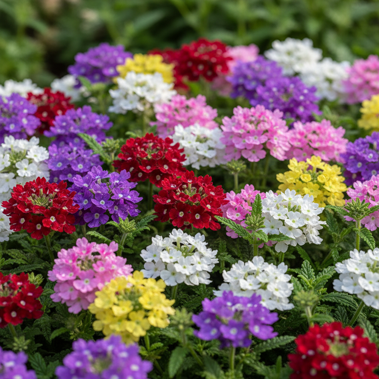 Verbana Ideal Florist- Mix Colors- 100