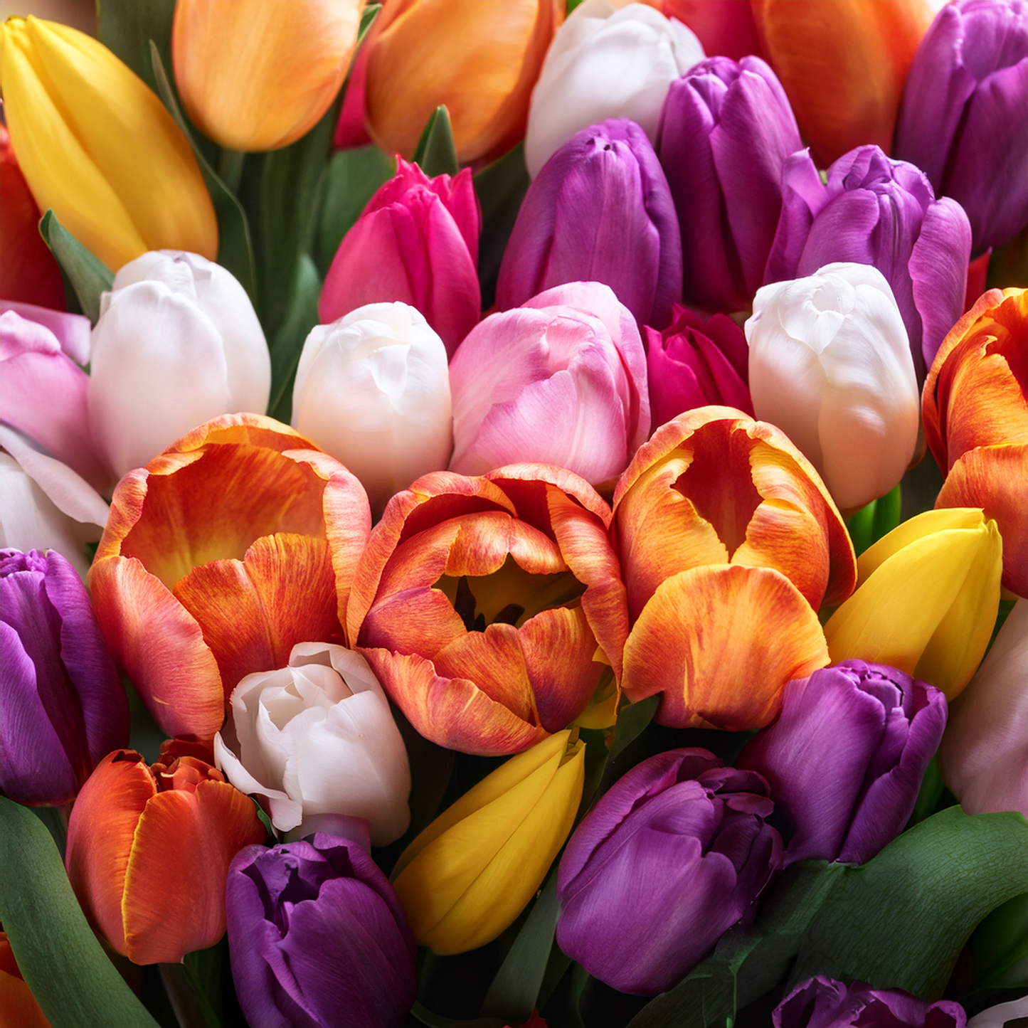 Large Tulip Bulbs- Mixed Color- 10/pack