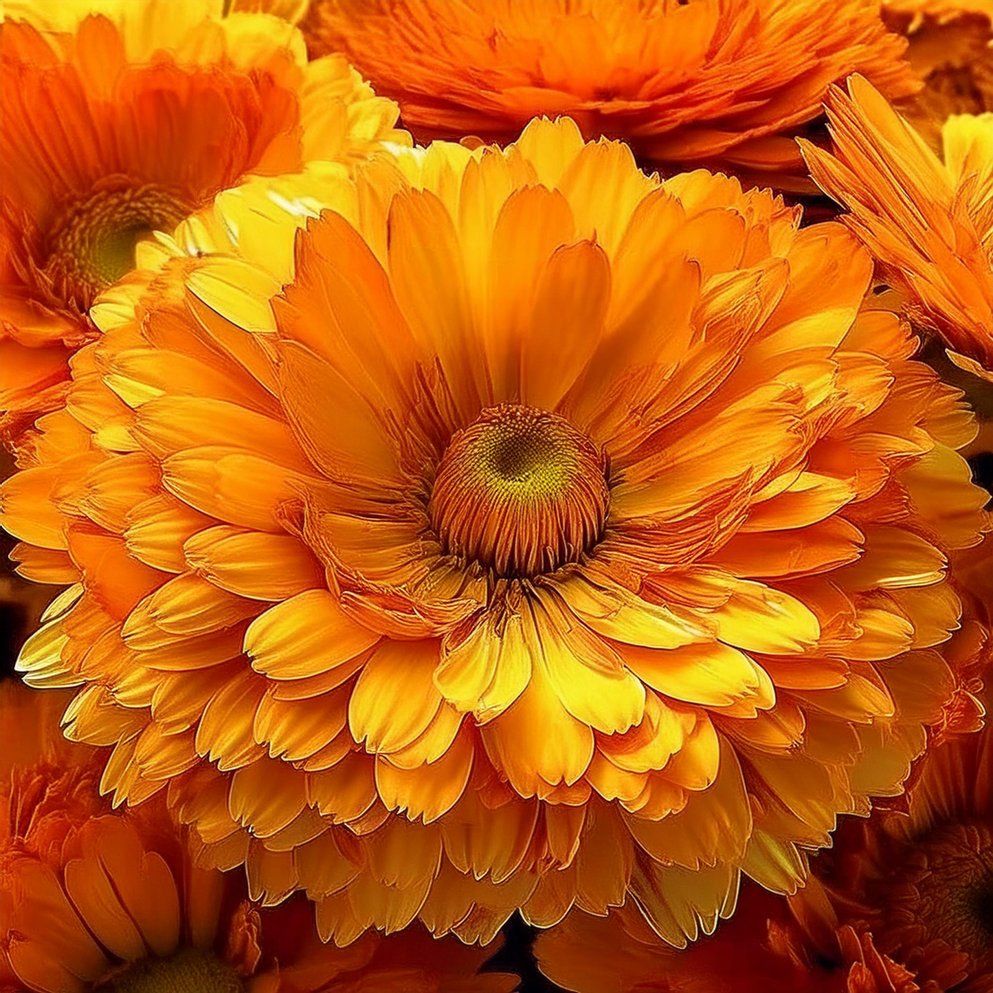 Calendula Pacific Beauty Mix- 100 seeds