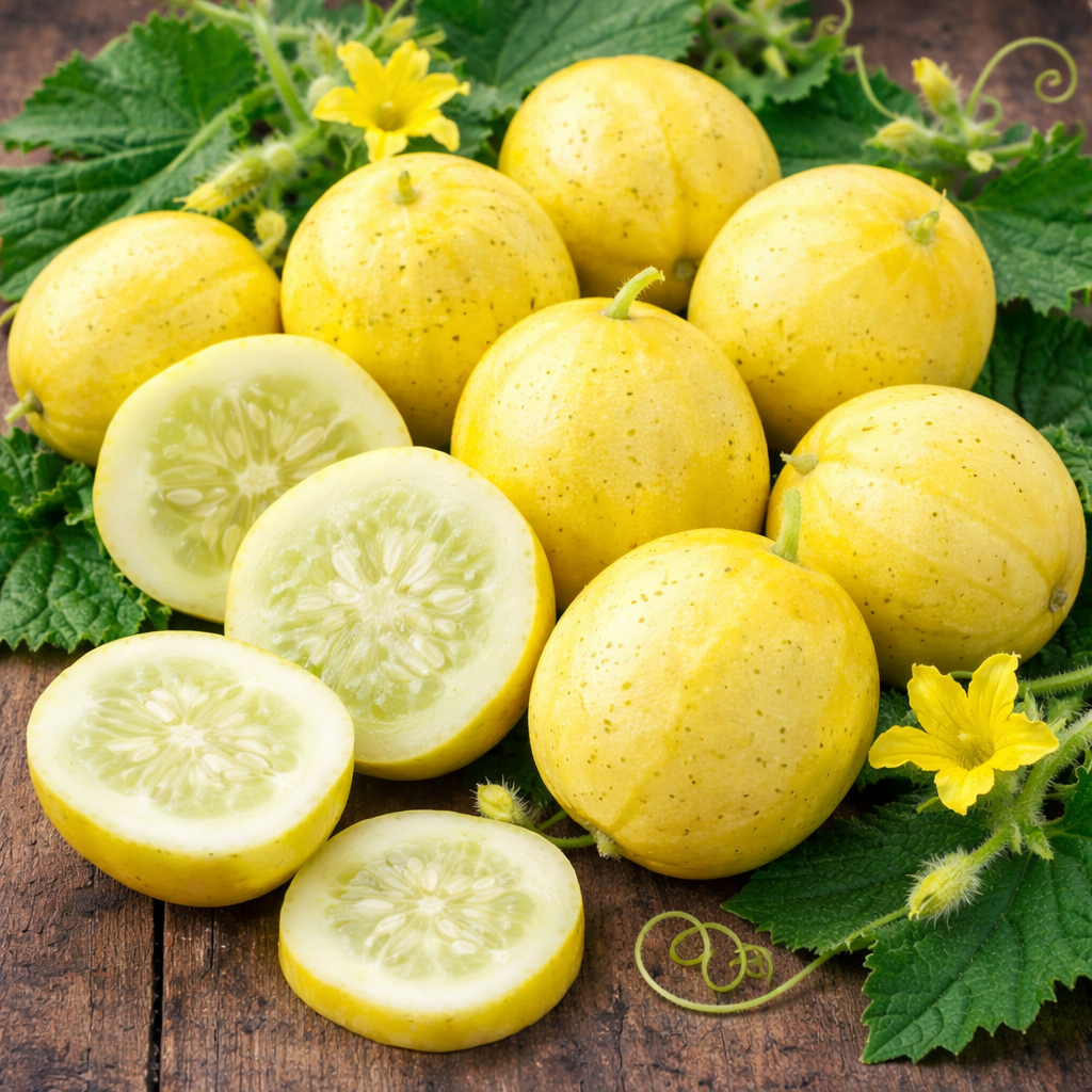 Cucumber Seeds - Lemon - 30 seeds