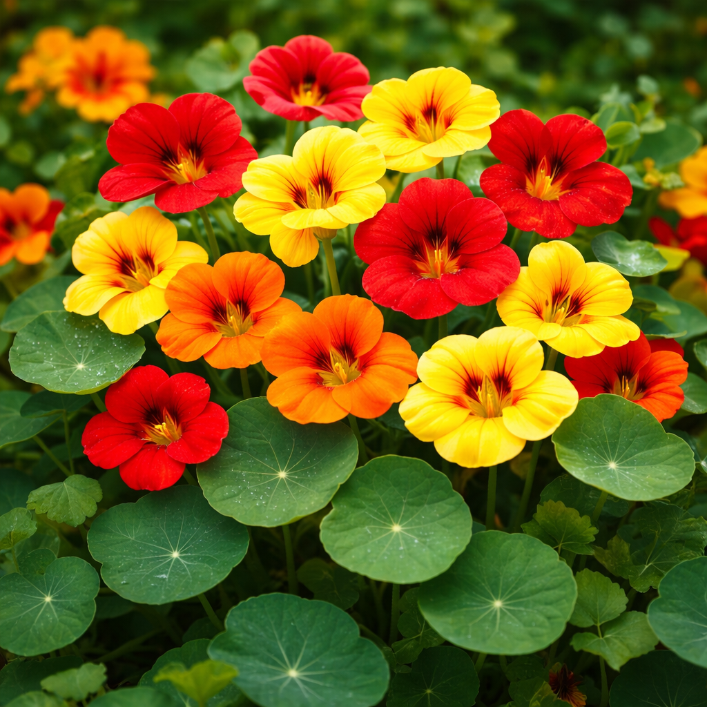 Empress of India Nasturtium-Jewl Mix- 20 seeds