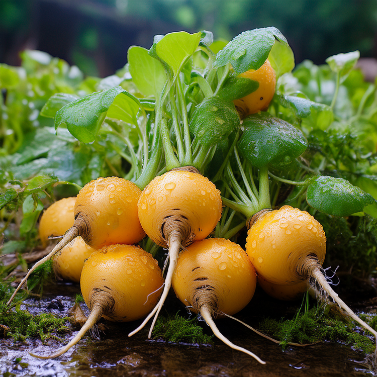 Golden Helios Radish 100 seeds