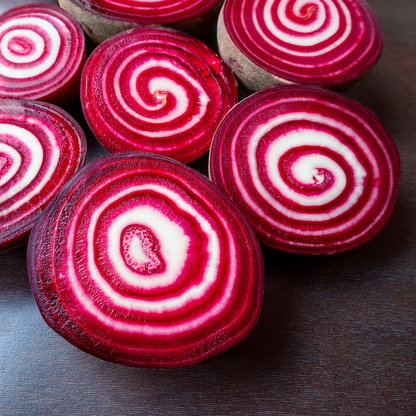 Organic Beet 'Chioggia' – 30 Seeds