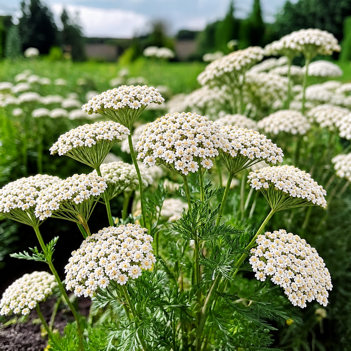Yarrow- White- 100+ seeds