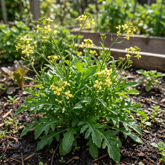 Organic Wild Arugula (Diplotaxis tenuifolia) – 100 Seeds