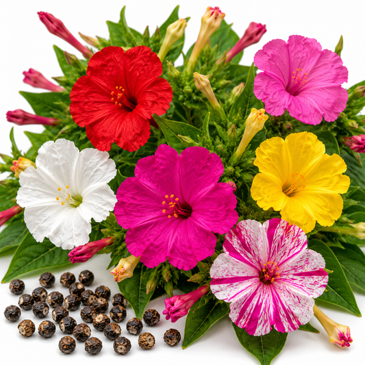 20 SEEDS- Four O Clock - Marvel of Peru Mix