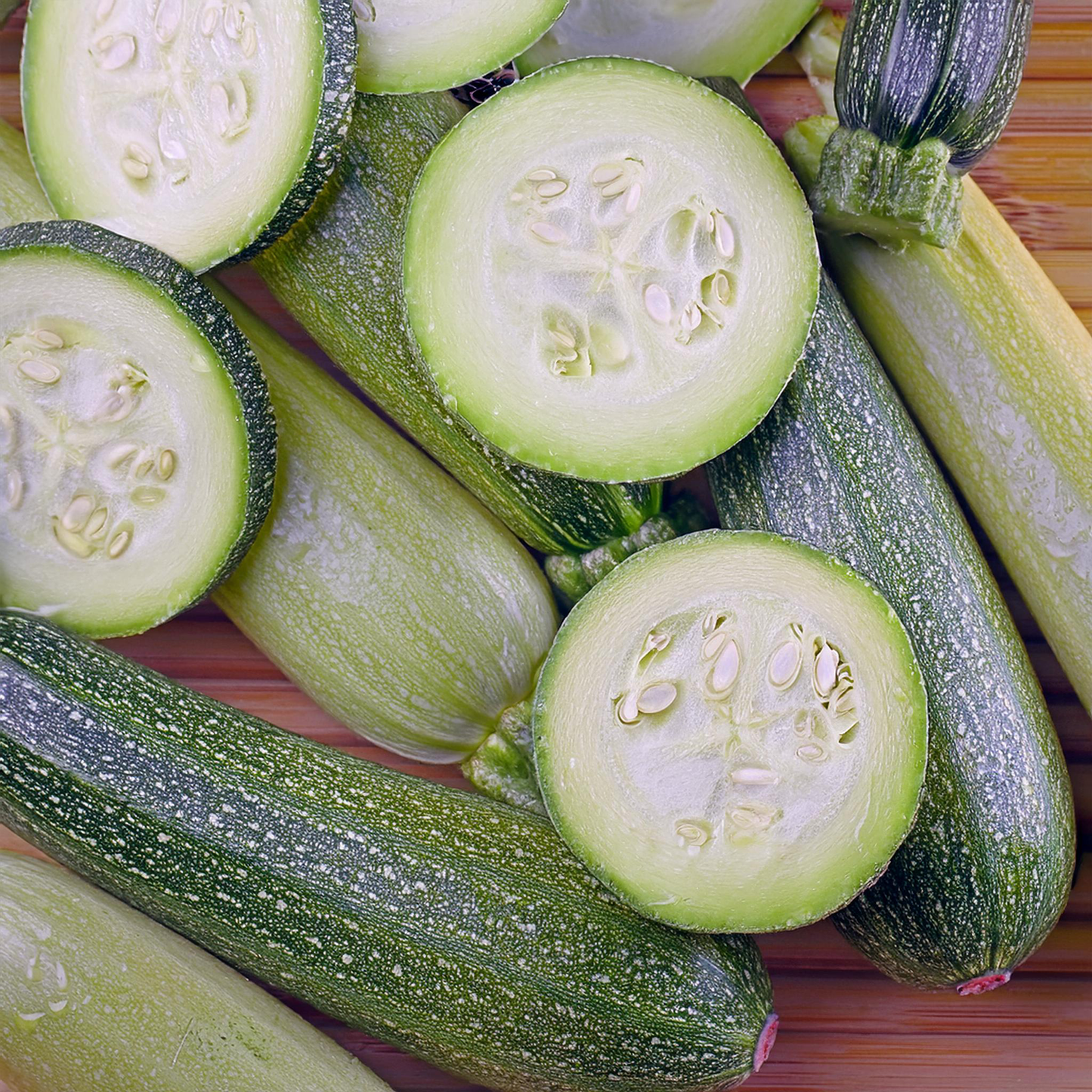 Zucchini Greyzinni Summer Squash - Non- GMO - Hybrid - 20 seeds