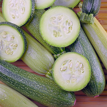 Zucchini 'Greyzinni' Hybrid – 20 Seeds, Non-GMO